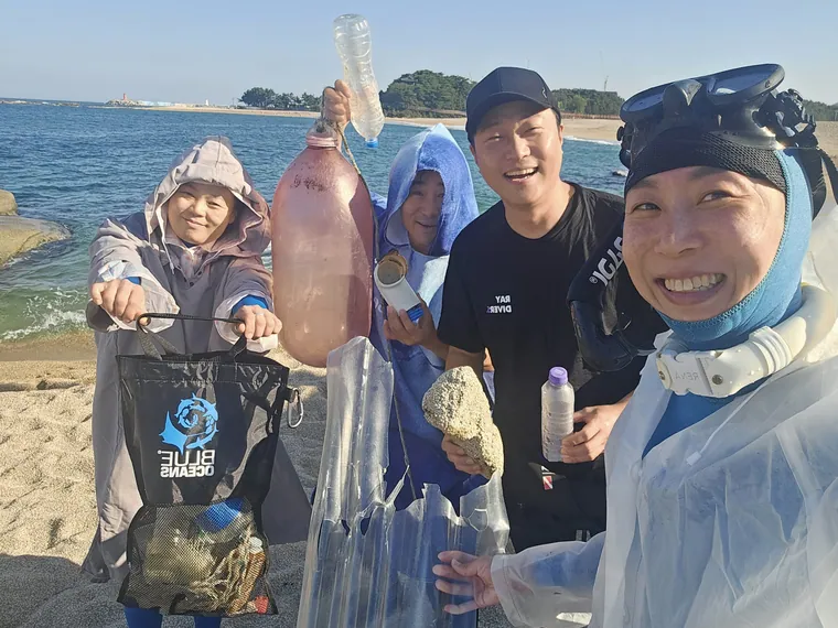 겟잇다이브 다이빙 교육 현장 사진